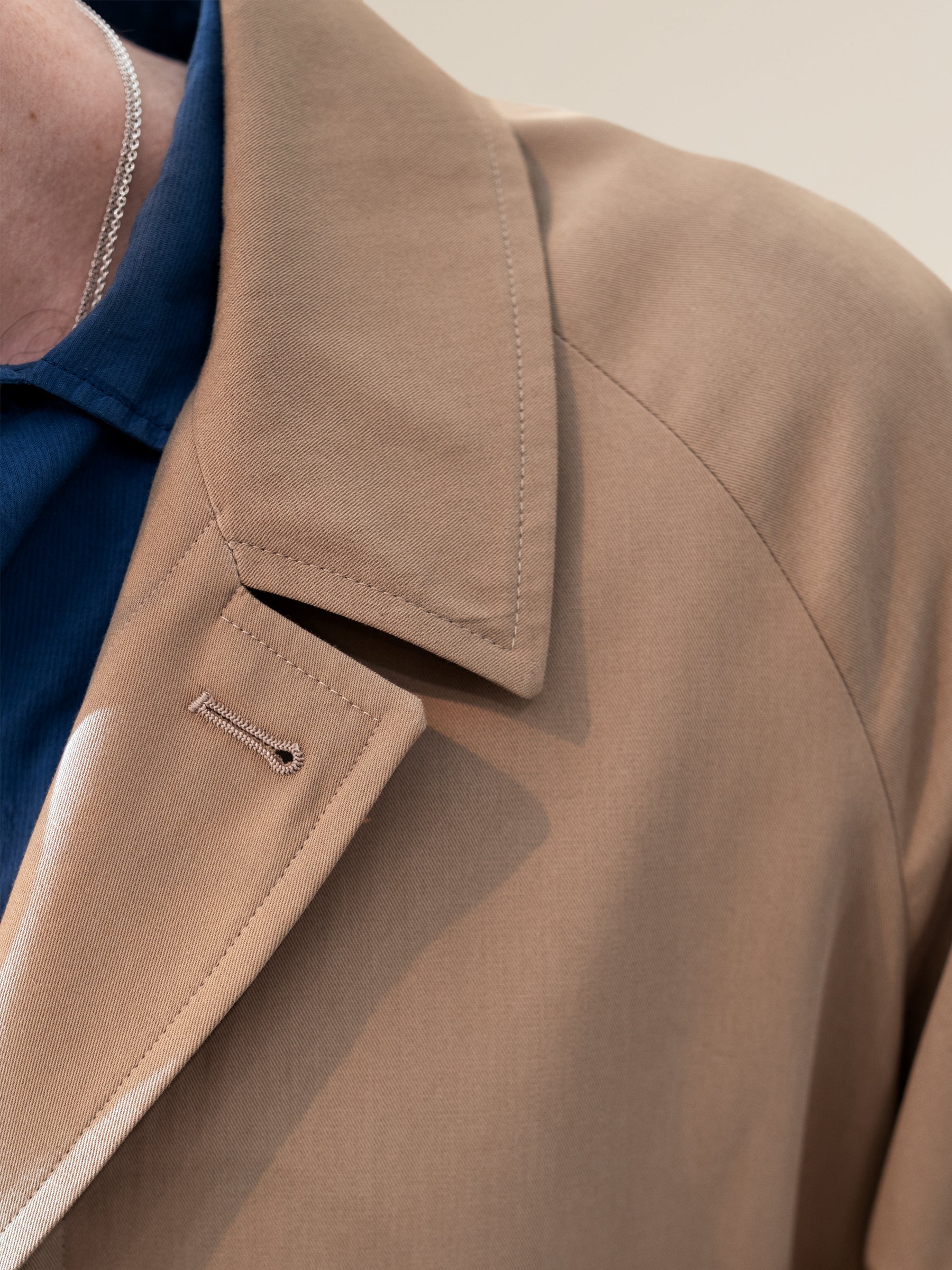 British Tan Raincoat