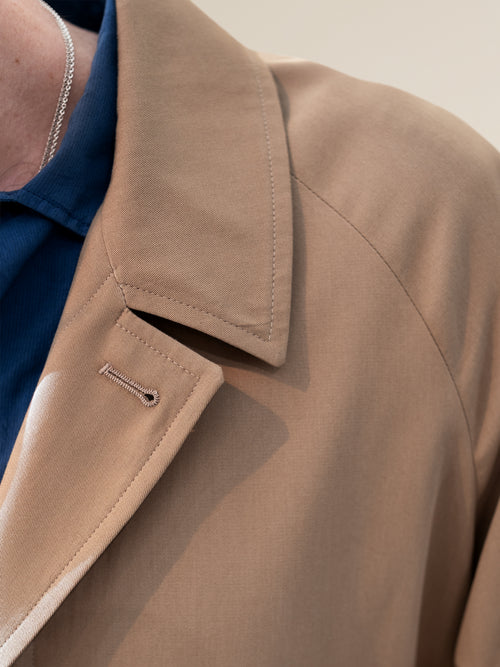 British Tan Raincoat