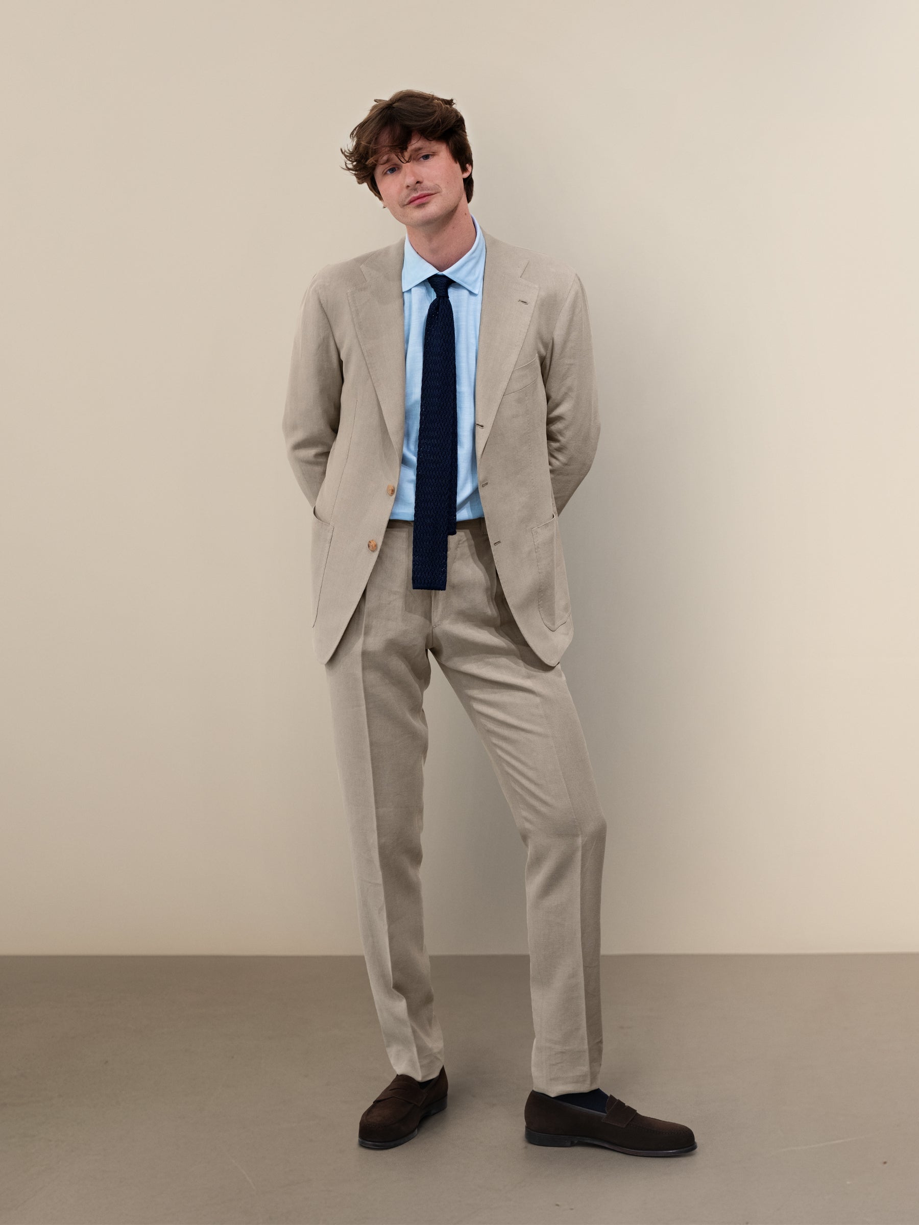 Limestone Linen Suit